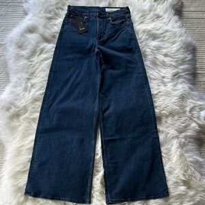 rag & bone Dark Blue Flare Jeans